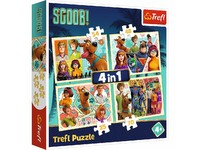 Puzzles - "4in1" - Scooby Doo and{}