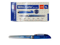 Ручка гелевая CL-G01 "Writo-meter" синяя ST02259